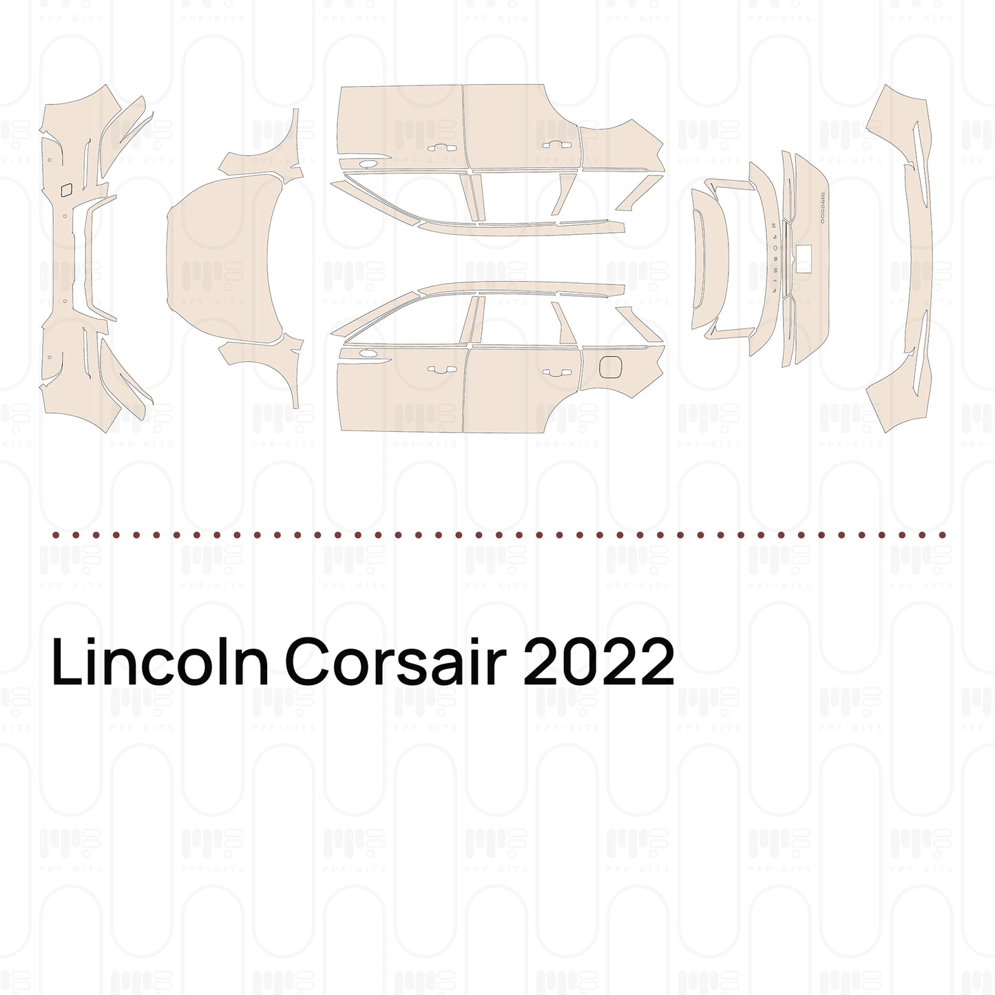 Pre-Cut PPF Lincoln Corsair 2022