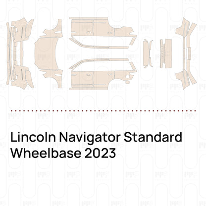 Pre-Cut PPF Lincoln Navigator Standard Wheelbase 2023