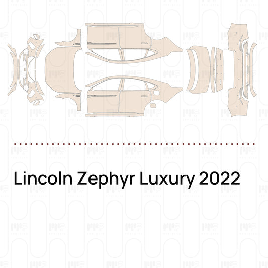 Pre-Cut PPF Lincoln Zephyr Luxury 2022