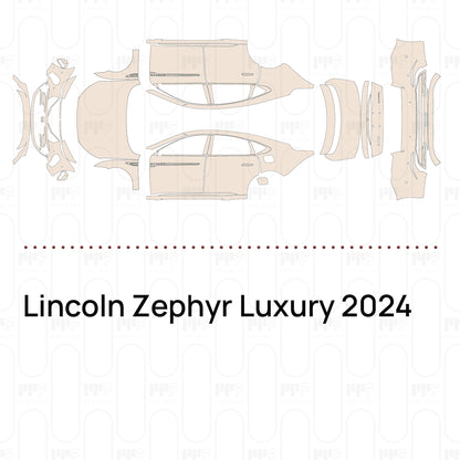 Pre-Cut PPF Lincoln Zephyr Luxury 2024