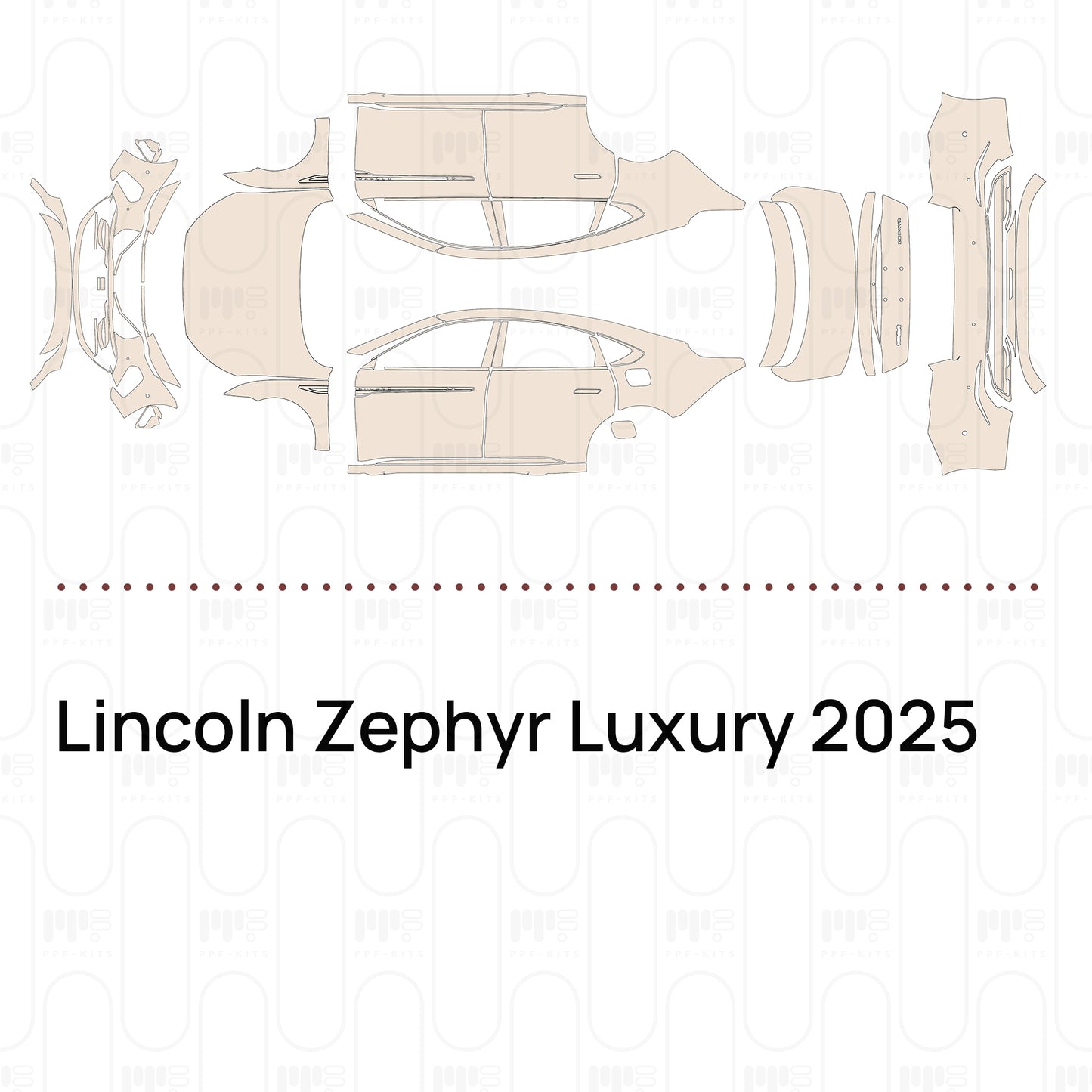 Pre-Cut PPF Lincoln Zephyr Luxury 2025