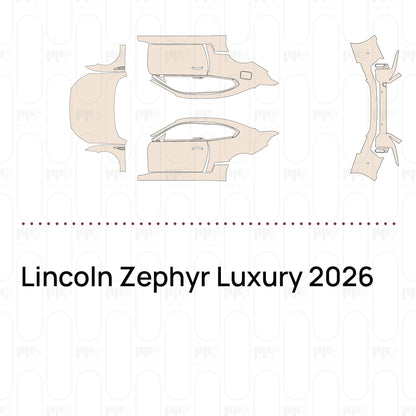 Pre-Cut PPF Lincoln Zephyr Luxury 2026