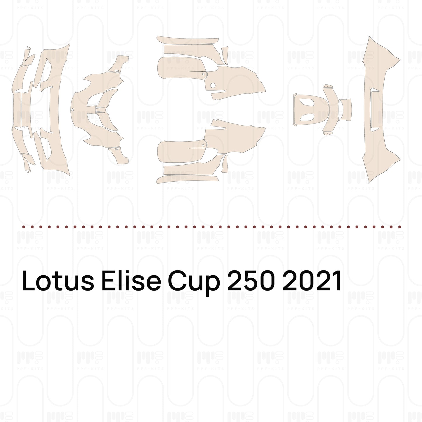 Pre-Cut PPF Lotus Elise Cup 250 2021