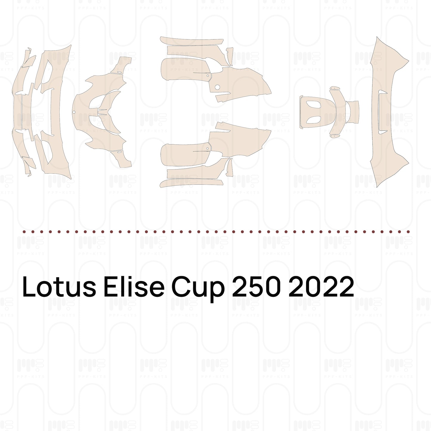 Pre-Cut PPF Lotus Elise Cup 250 2022