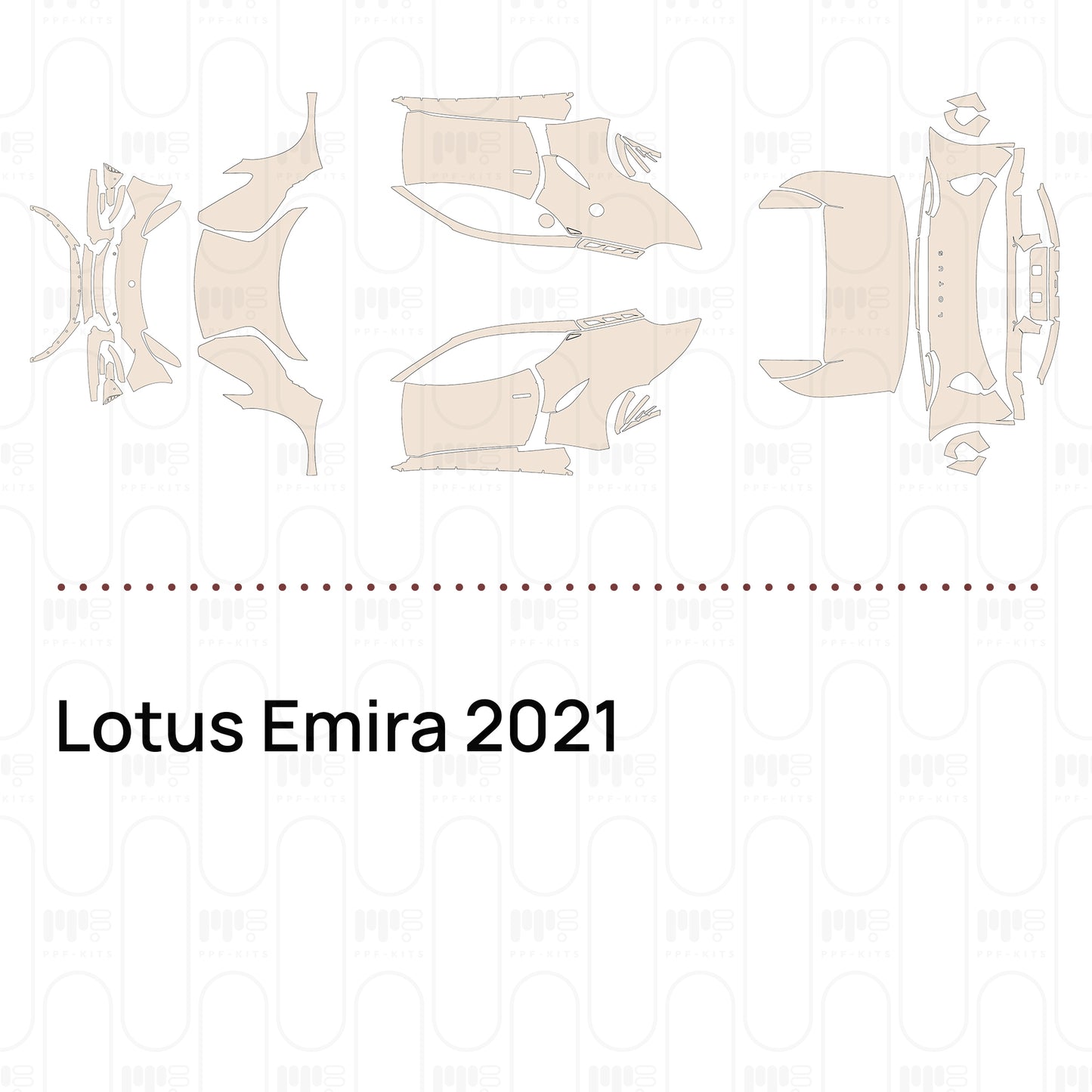 Pre-Cut PPF Lotus Emira 2021