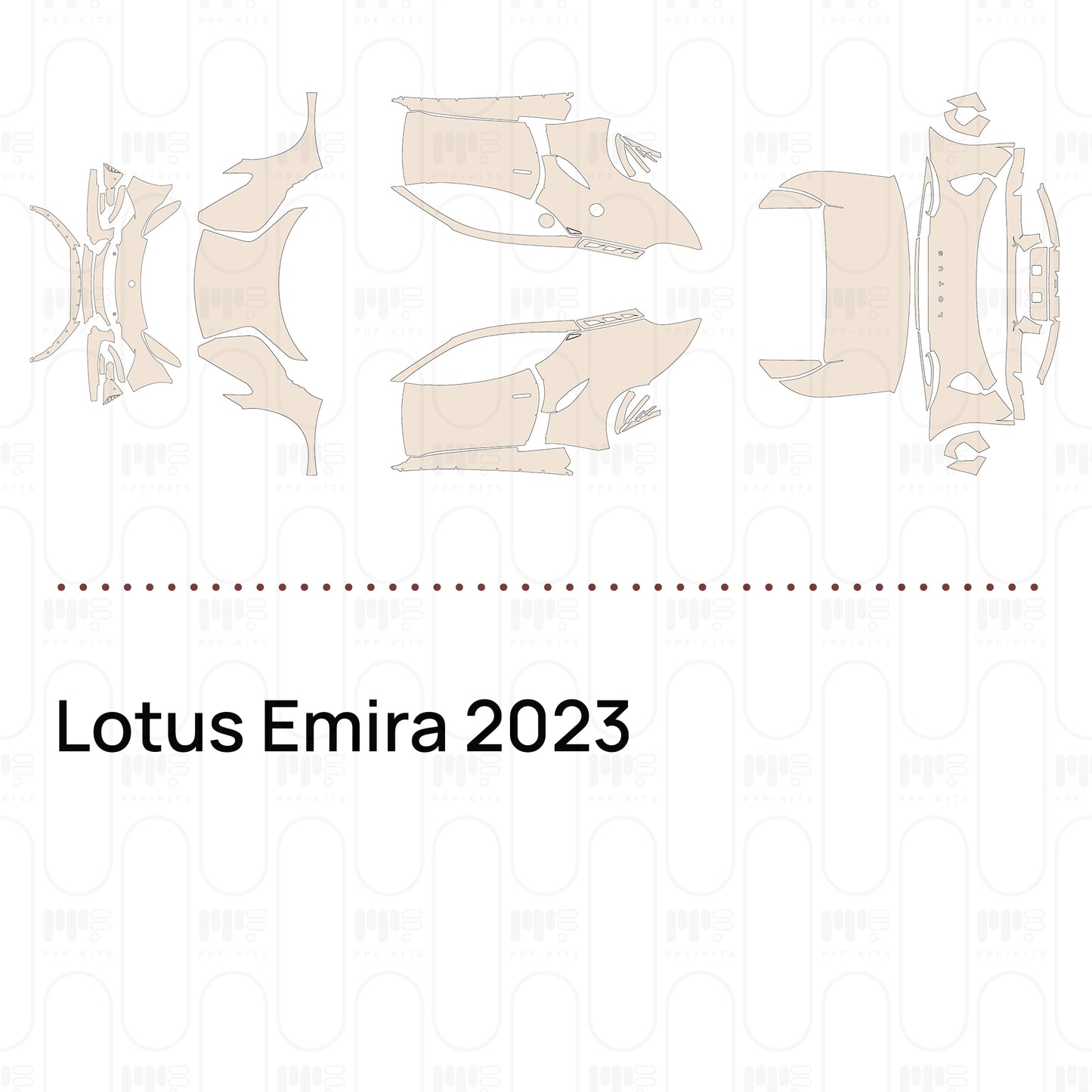 Pre-Cut PPF Lotus Emira 2023