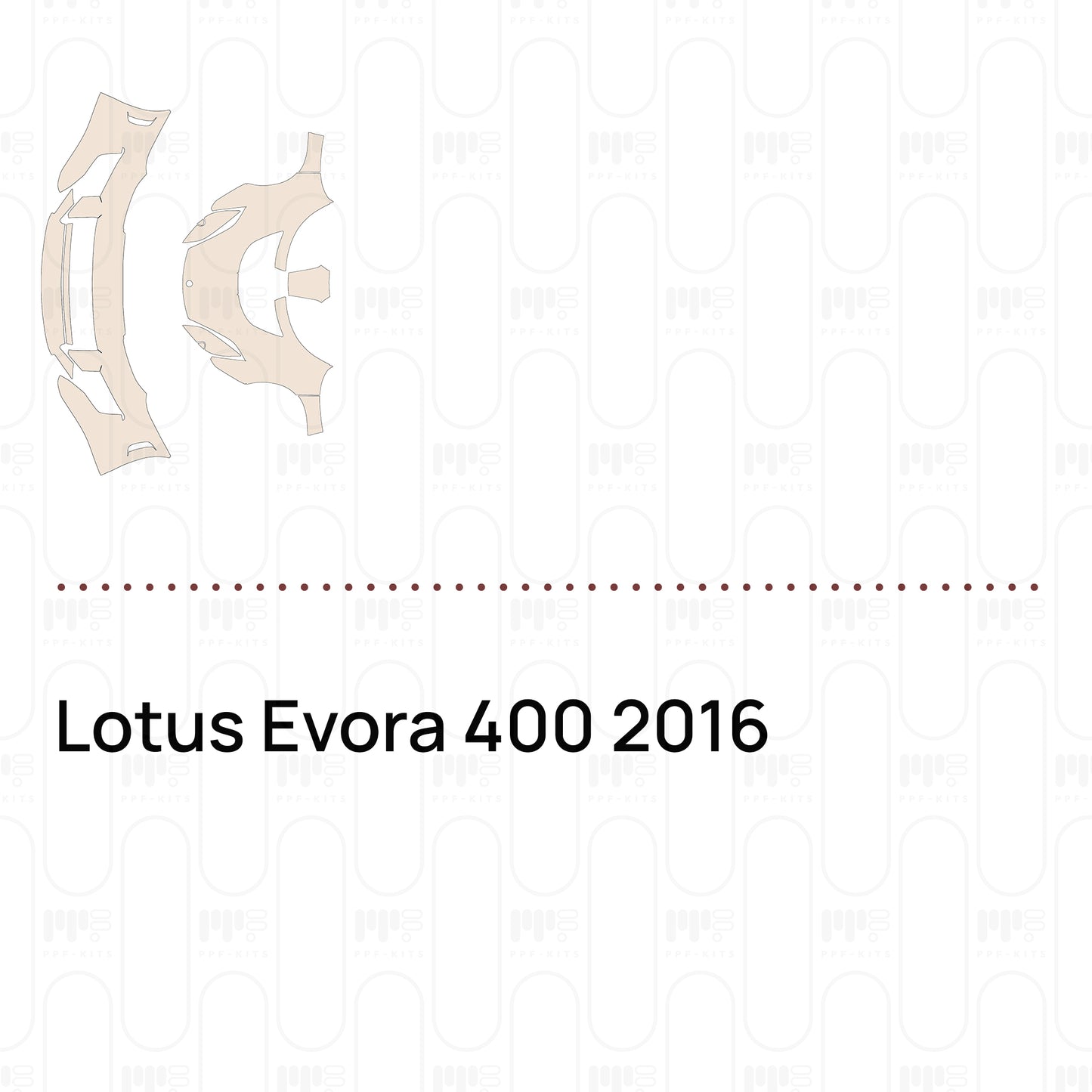 Pre-Cut PPF Lotus Evora 400 2016