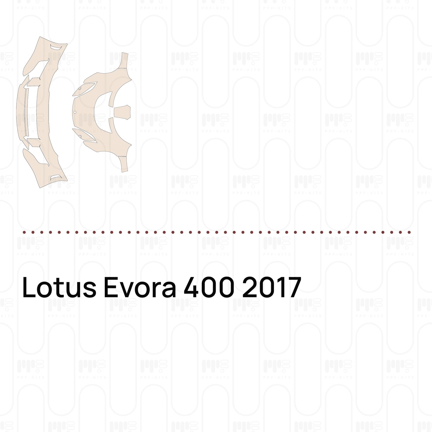 Pre-Cut PPF Lotus Evora 400 2017