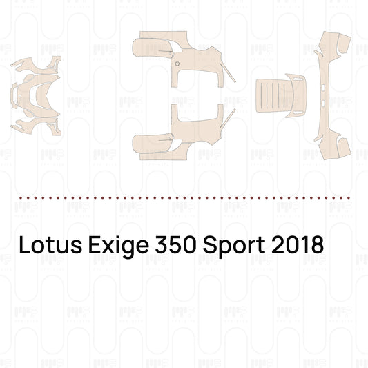 Pre-Cut PPF Lotus Exige 350 Sport 2018