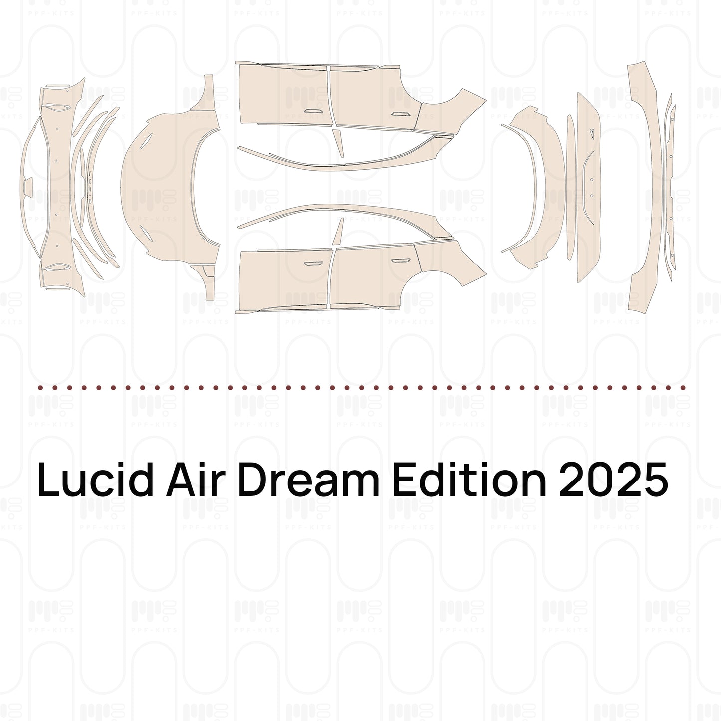 Pre-Cut PPF Lucid Air Dream Edition 2025