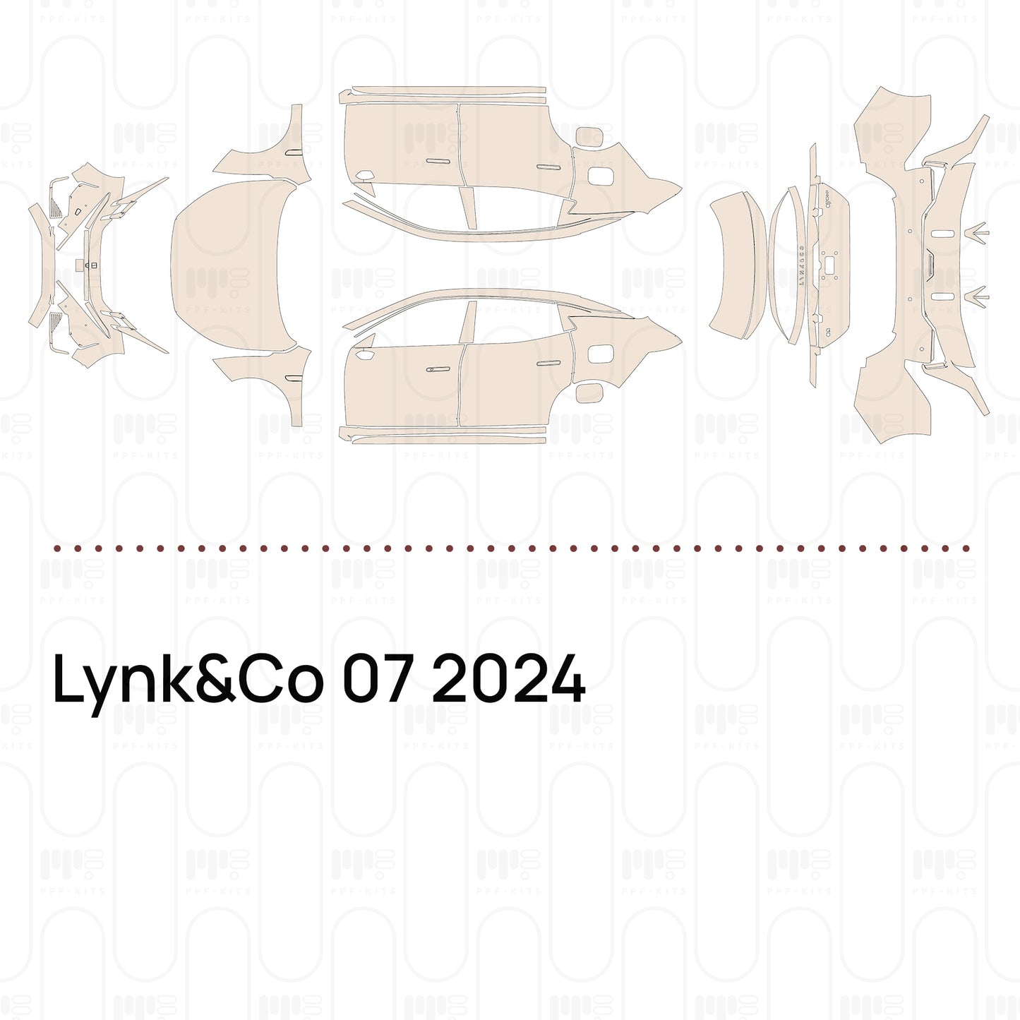 Pre-Cut PPF Lynk&Co 07 2024