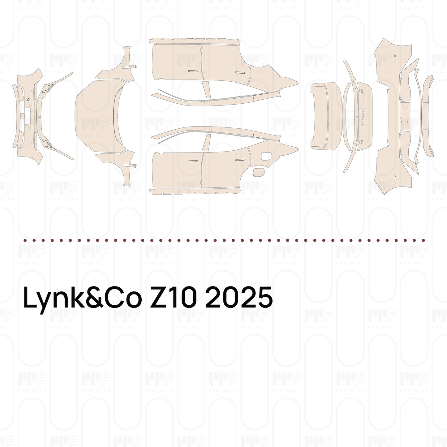 Pre-Cut PPF Lynk&Co Z10 2025