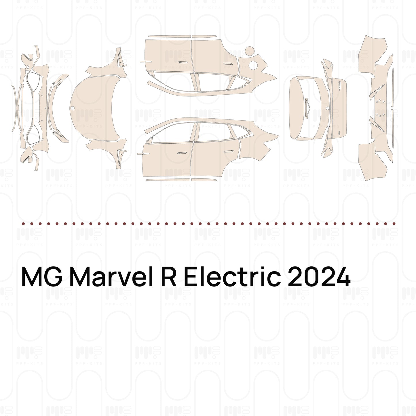 Pre-Cut PPF MG Marvel R Electric 2024