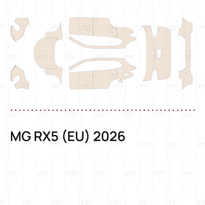 Pre-Cut PPF MG RX5 (EU) 2026