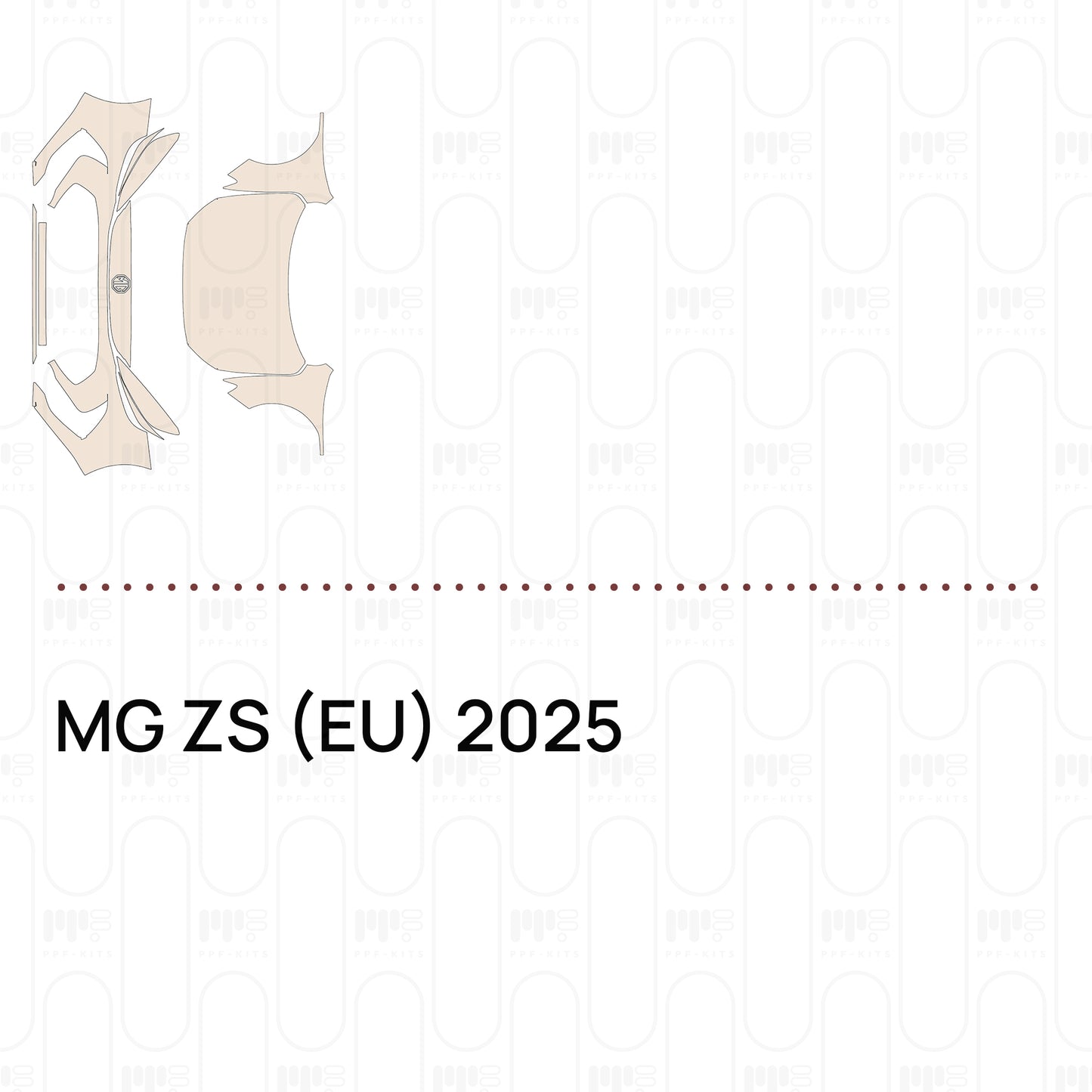 Pre-Cut PPF MG ZS (EU) 2025