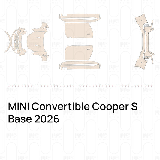 Pre-Cut PPF MINI Convertible Cooper S Base 2026