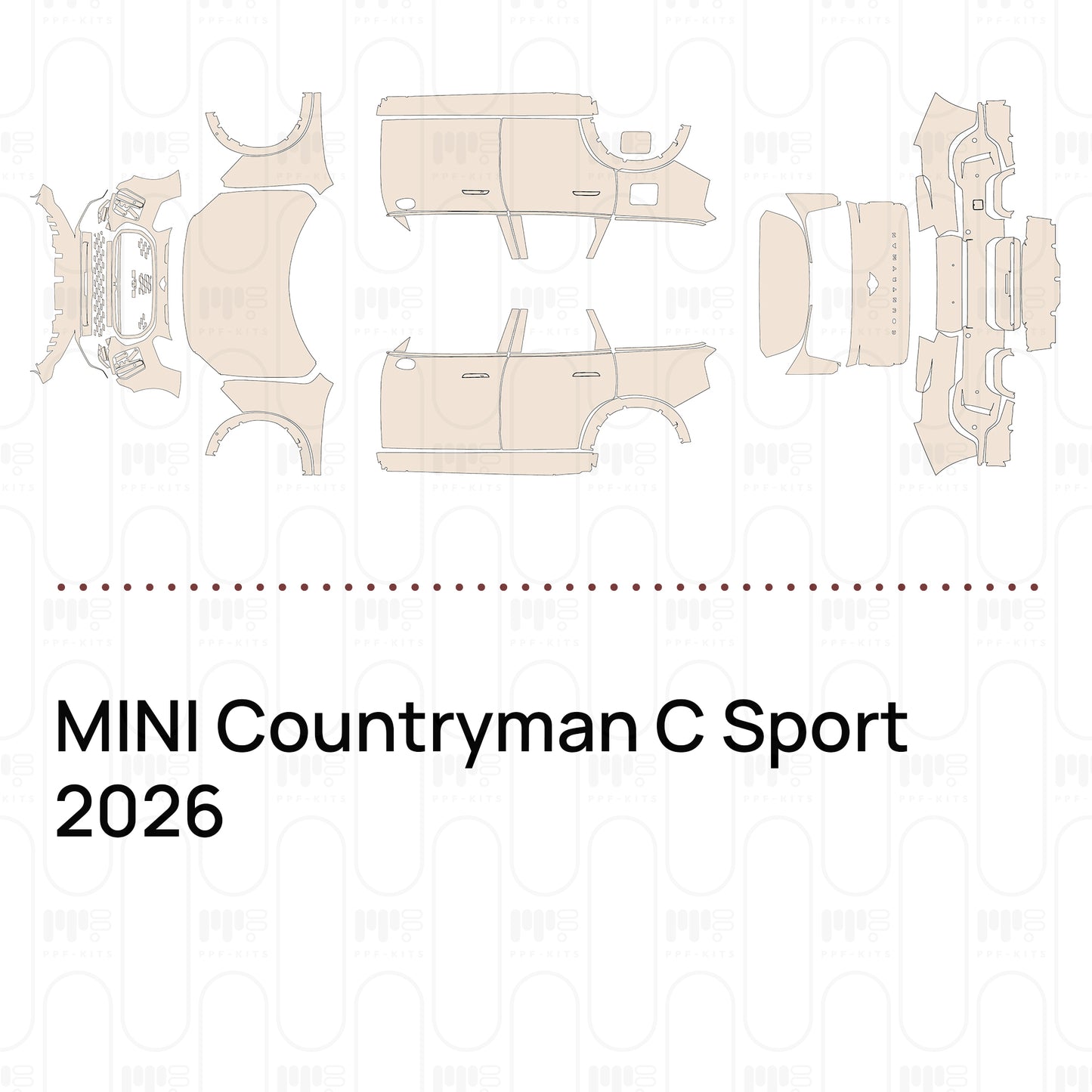 Pre-Cut PPF MINI Countryman C Sport 2026