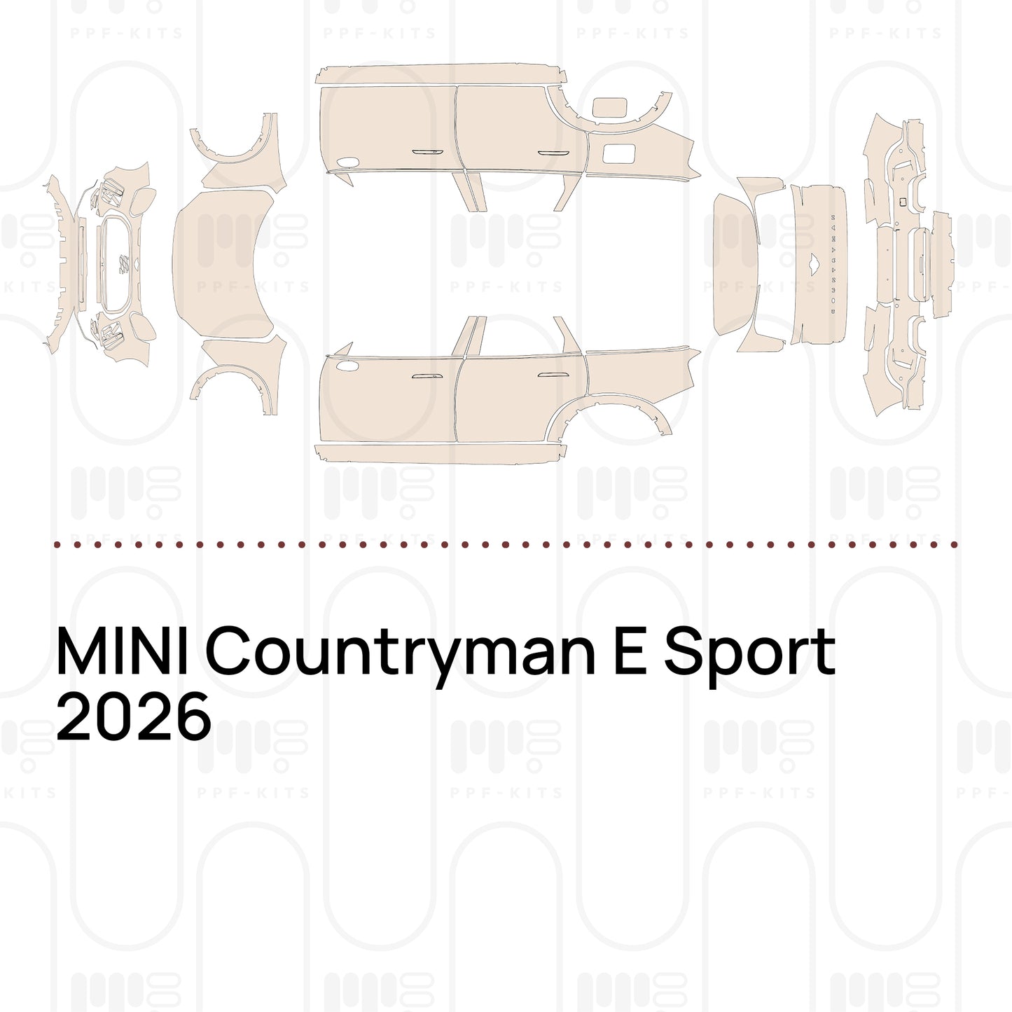 Pre-Cut PPF MINI Countryman E Sport 2026