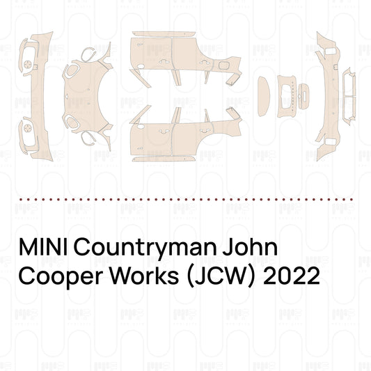 Pre-Cut PPF MINI Countryman John Cooper Works (JCW) 2022