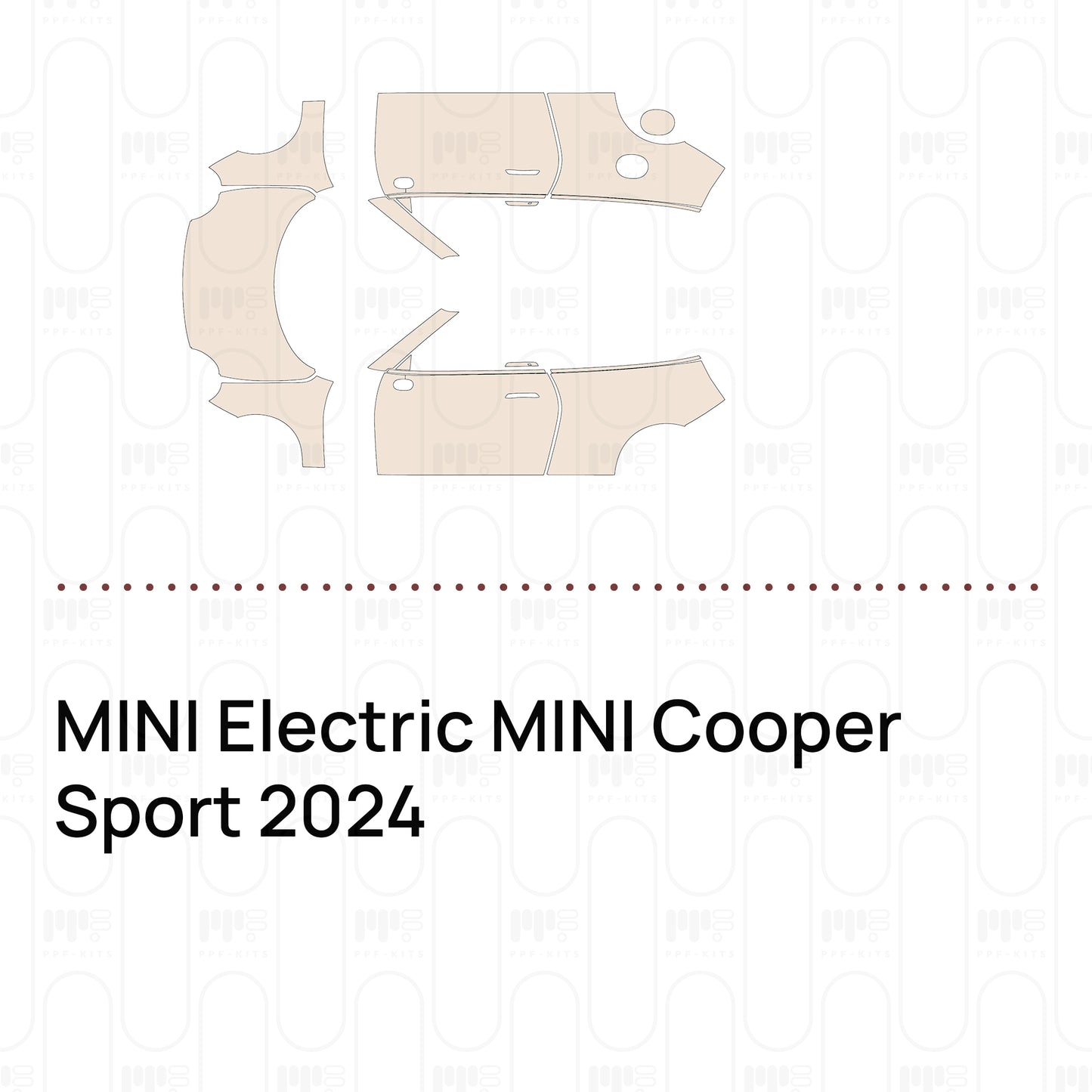 Pre-Cut PPF MINI Electric MINI Cooper Sport 2024