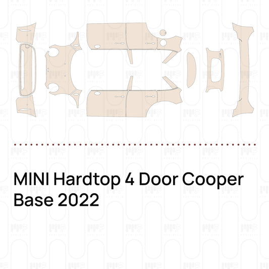 Pre-Cut PPF MINI Hardtop 4 Door Cooper Base 2022
