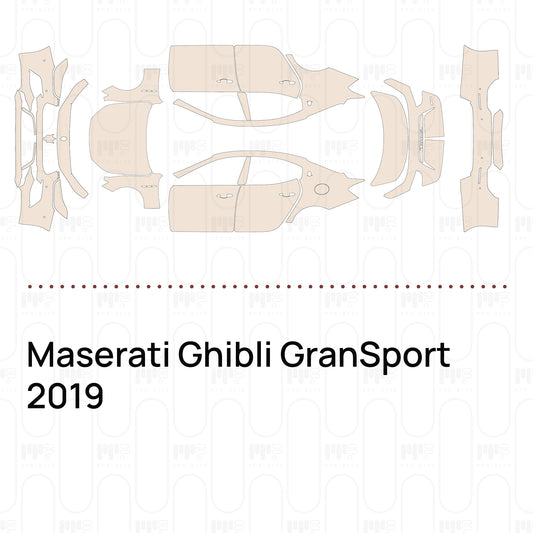 Pre-Cut PPF Maserati Ghibli GranSport 2019