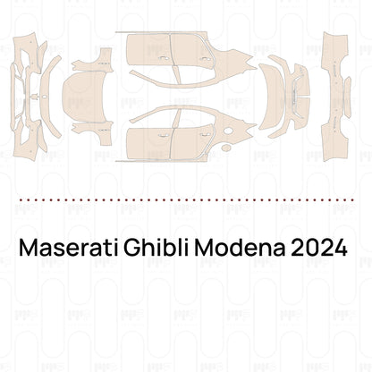 Pre-Cut PPF Maserati Ghibli Modena 2024