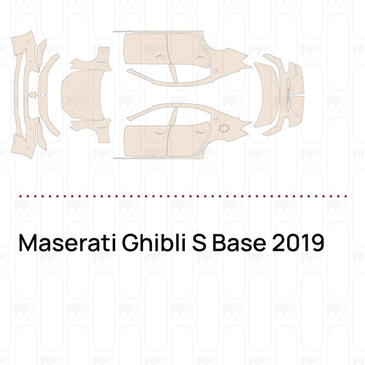 Pre-Cut PPF Maserati Ghibli S Base 2019