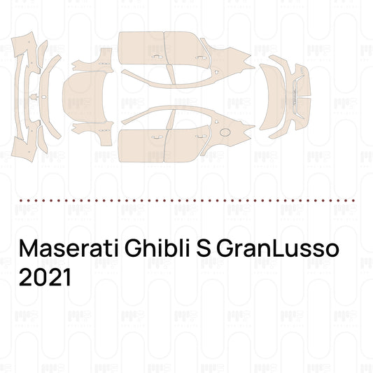 Pre-Cut PPF Maserati Ghibli S GranLusso 2021