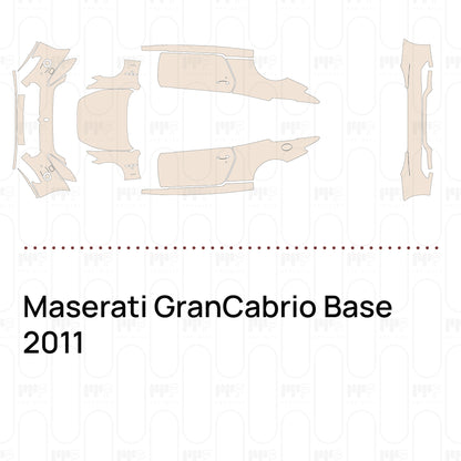 Pre-Cut PPF Maserati GranCabrio Base 2011