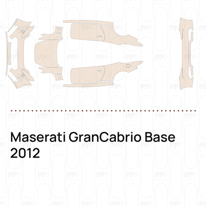 Pre-Cut PPF Maserati GranCabrio Base 2012