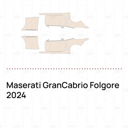 Pre-Cut PPF Maserati GranCabrio Folgore 2024