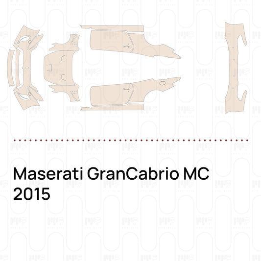 Pre-Cut PPF Maserati GranCabrio MC 2015