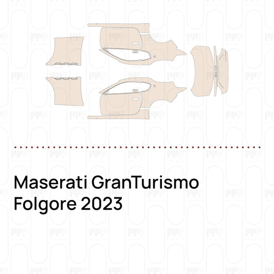 Pre-Cut PPF Maserati GranTurismo Folgore 2023