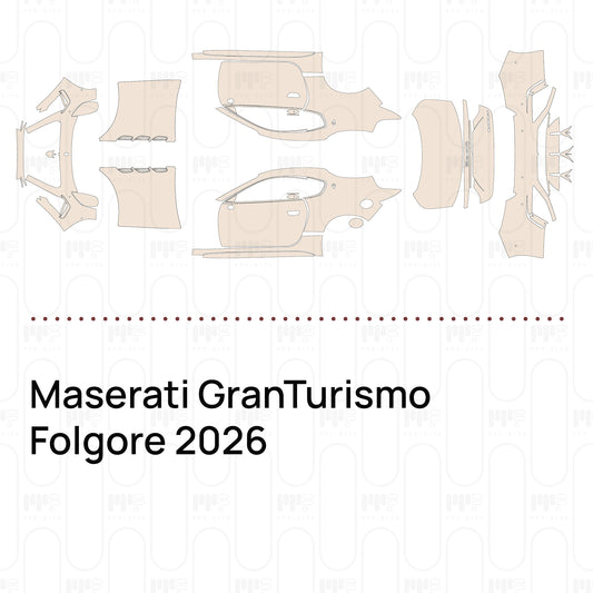 Pre-Cut PPF Maserati GranTurismo Folgore 2026