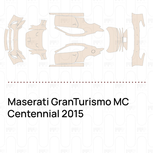 Pre-Cut PPF Maserati GranTurismo MC Centennial 2015