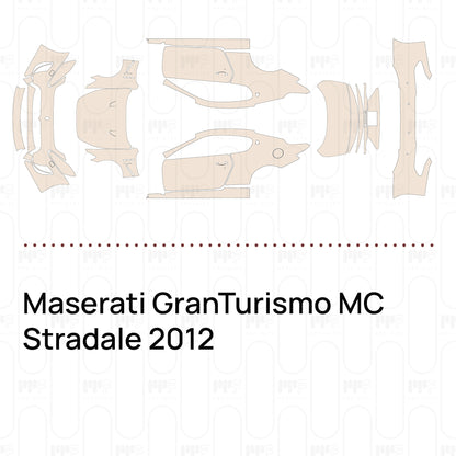 Pre-Cut PPF Maserati GranTurismo MC Stradale 2012