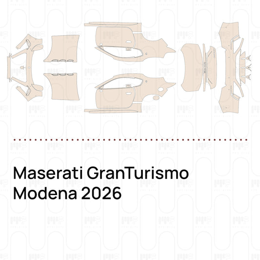 Pre-Cut PPF Maserati GranTurismo Modena 2026