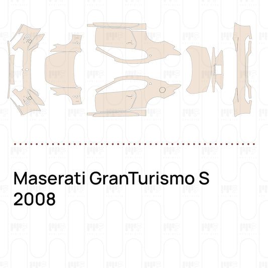 Pre-Cut PPF Maserati GranTurismo S 2008