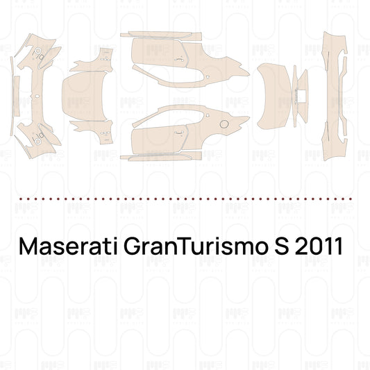 Pre-Cut PPF Maserati GranTurismo S 2011