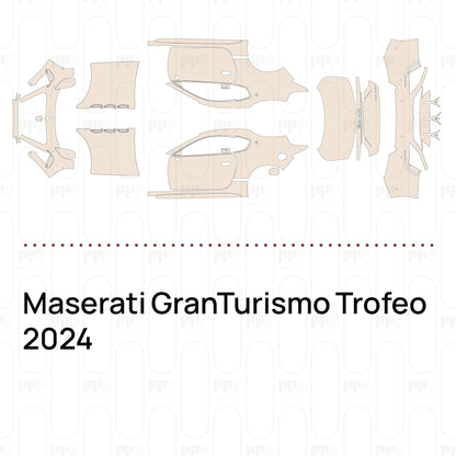 Pre-Cut PPF Maserati GranTurismo Trofeo 2024