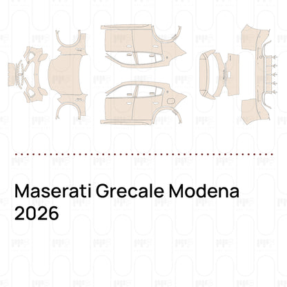 Pre-Cut PPF Maserati Grecale Modena 2026