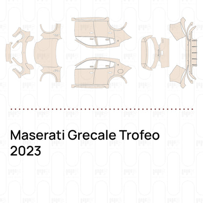 Pre-Cut PPF Maserati Grecale Trofeo 2023