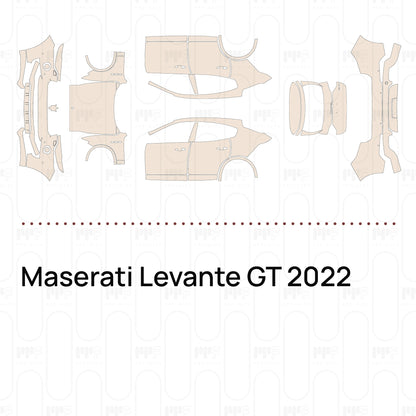 Pre-Cut PPF Maserati Levante GT 2022