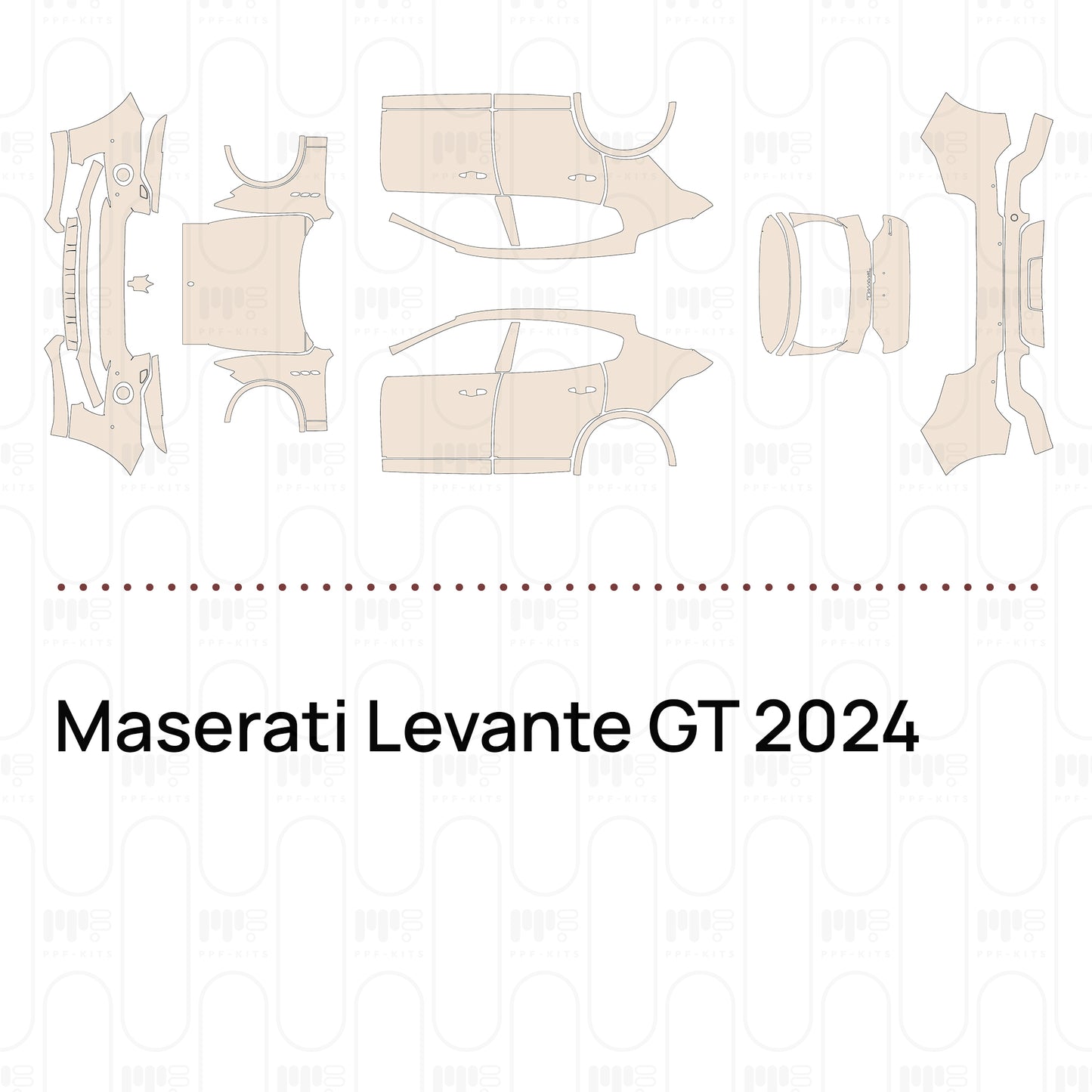 Pre-Cut PPF Maserati Levante GT 2024
