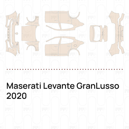 Pre-Cut PPF Maserati Levante GranLusso 2020