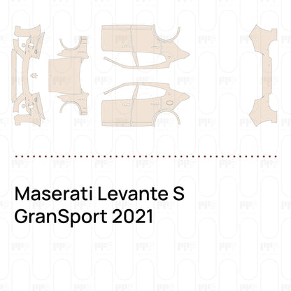 Pre-Cut PPF Maserati Levante S GranSport 2021