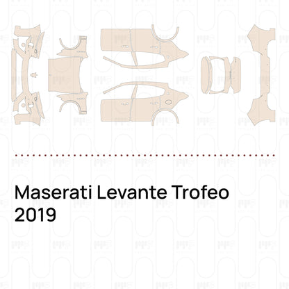 Pre-Cut PPF Maserati Levante Trofeo 2019