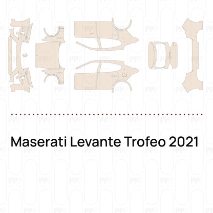Pre-Cut PPF Maserati Levante Trofeo 2021