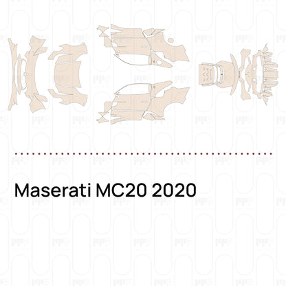 Pre-Cut PPF Maserati MC20 2020
